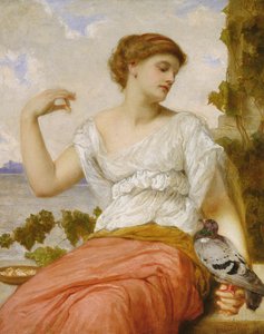 Le Pigeon de compagnie, 1886 - Gustave Pope